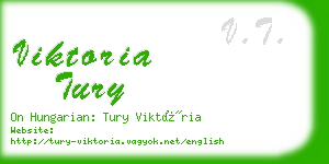 viktoria tury business card